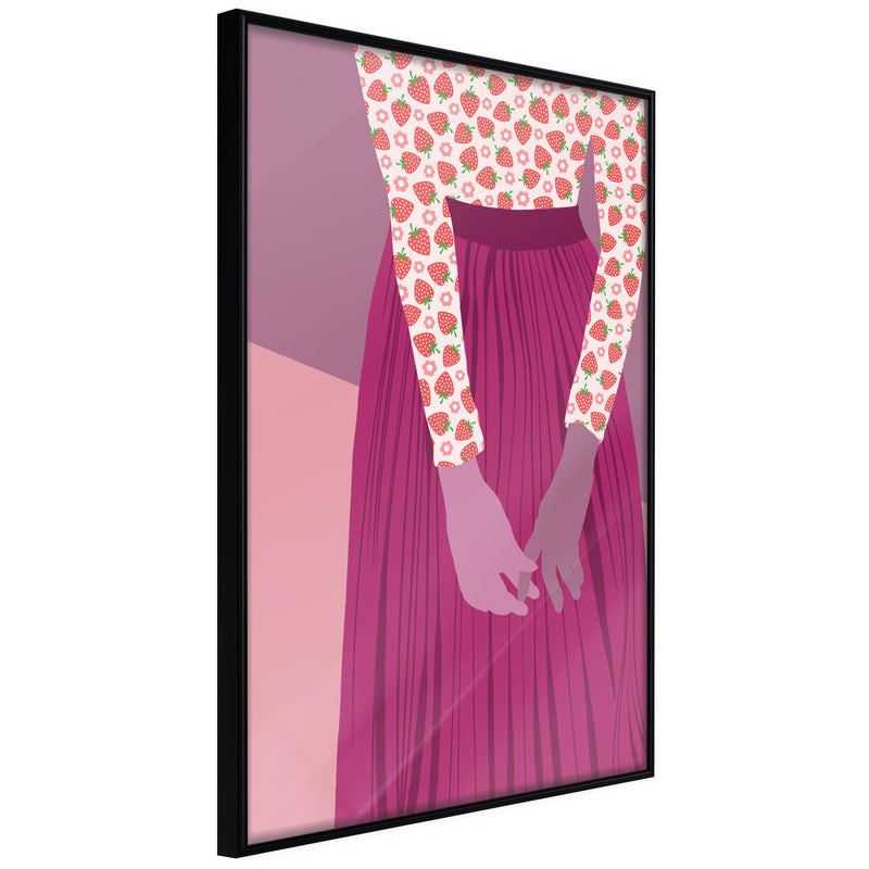 Poster - Fruity Blouse  - zwart