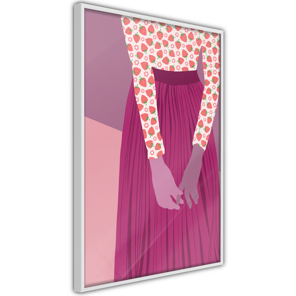 Poster - Fruity Blouse  - wit