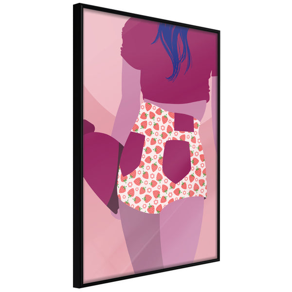 Poster - Fruity Shorts  - zwart