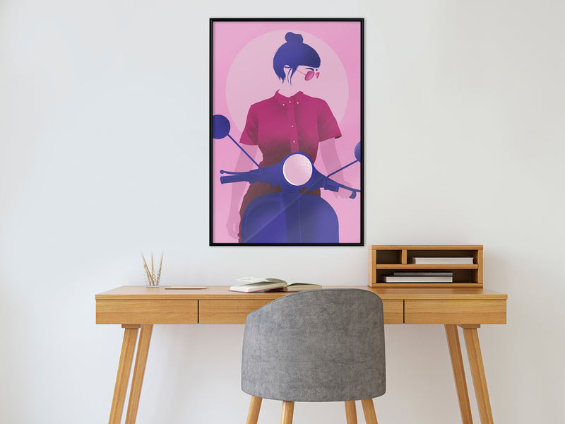 Poster - Independent Girl  - zwart