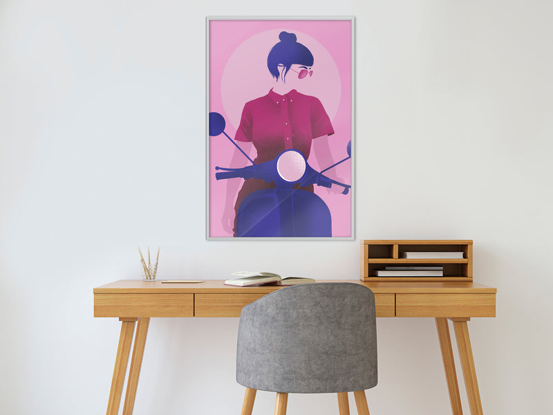 Poster - Independent Girl  - wit