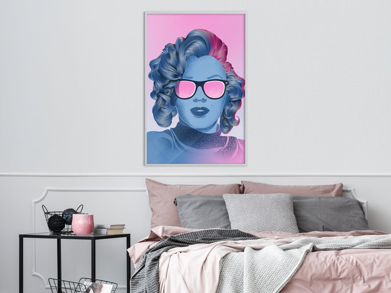 Poster - Pop Culture Icon  - wit