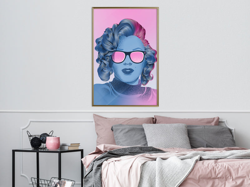 Poster - Pop Culture Icon  - goud