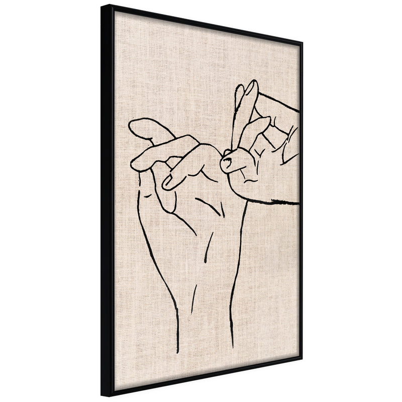 Poster - United  - zwart