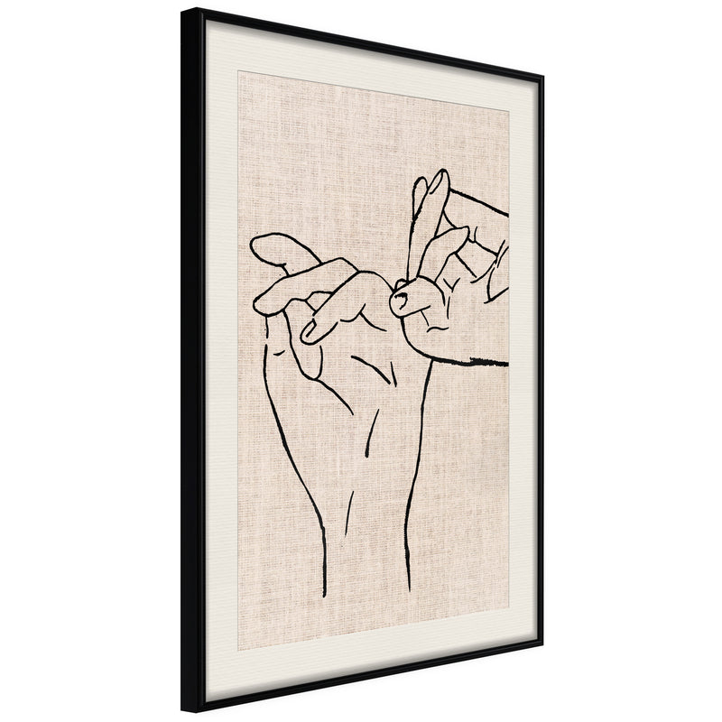Poster - United  - zwart passepartout