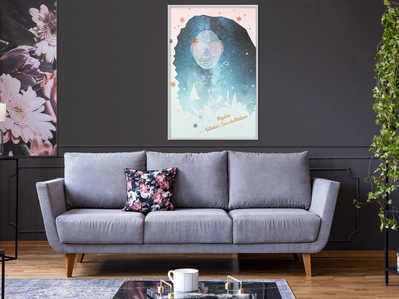 Poster - Winter Constellation  - wit