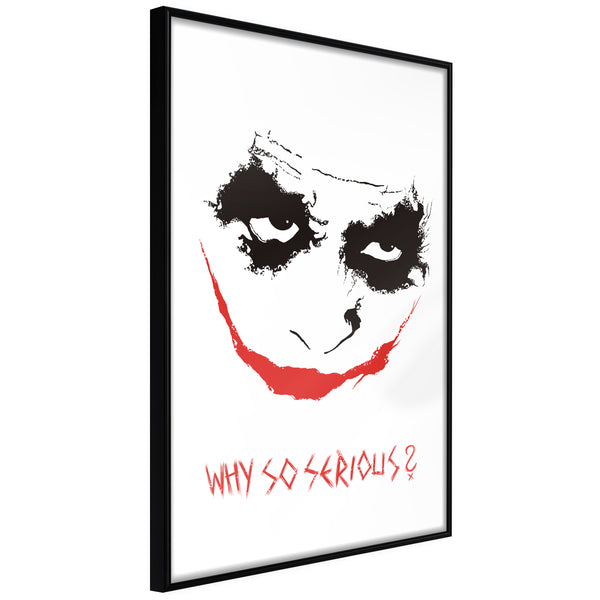 Poster - Villain  - zwart