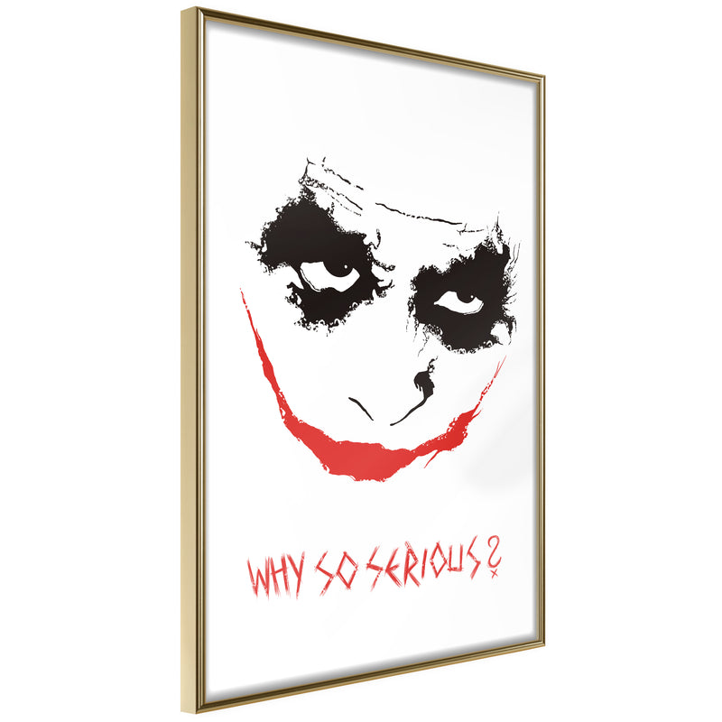 Poster - Villain  - goud