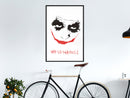 Poster - Villain  - zwart