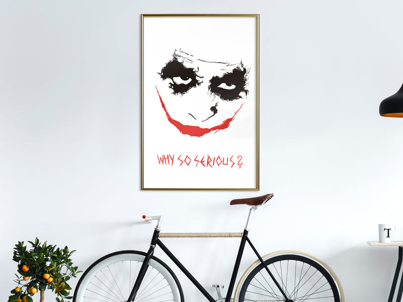 Poster - Villain  - goud