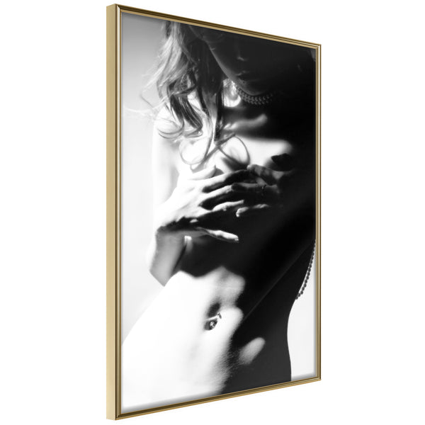 Poster - Feminine Beauty  - goud
