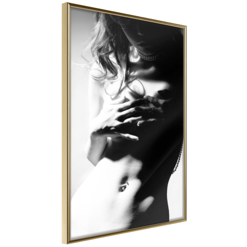 Poster - Feminine Beauty  - goud