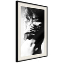 Poster - Feminine Beauty  - zwart passepartout