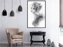 Poster - Mysterious Lady  - zwart