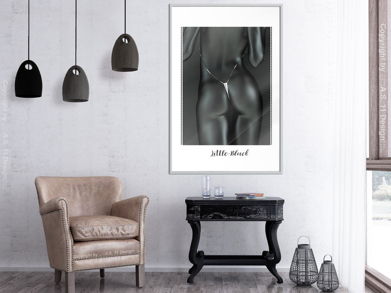 Poster - Beauty of the Female Body  - wit