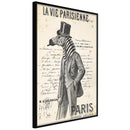 Poster - The Parisian Life  - zwart