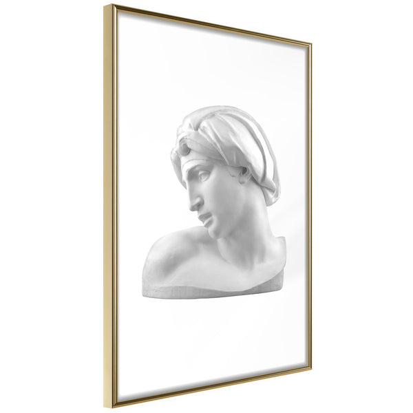 Poster - The Famous Artist  - goud
