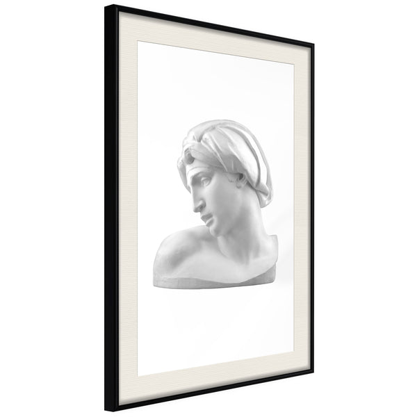 Poster - The Famous Artist  - zwart passepartout