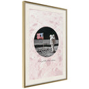 Poster - Cosmic Love I  - goud passepartout