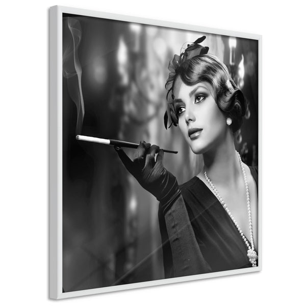 Poster - Classic Elegance  - wit