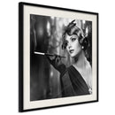 Poster - Classic Elegance  - zwart passepartout