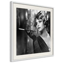 Poster - Classic Elegance  - wit passepartout