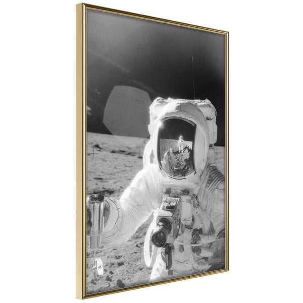 Poster - Space Fun  - goud