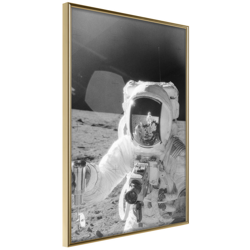 Poster - Space Fun  - goud