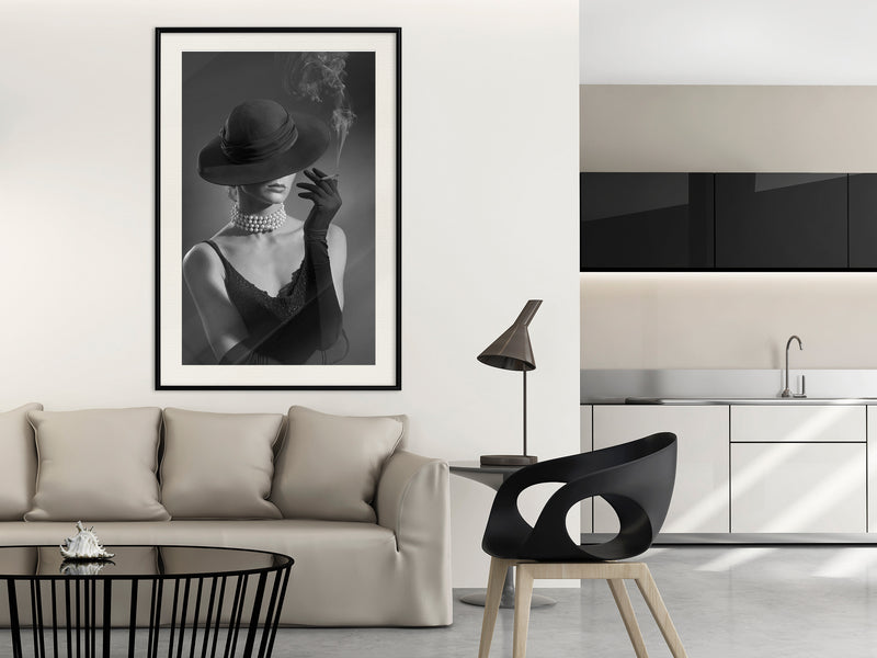 Poster - Strain of Mystery  - zwart passepartout
