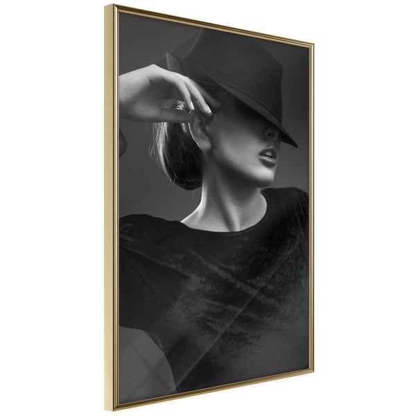 Poster - Coquette  - goud