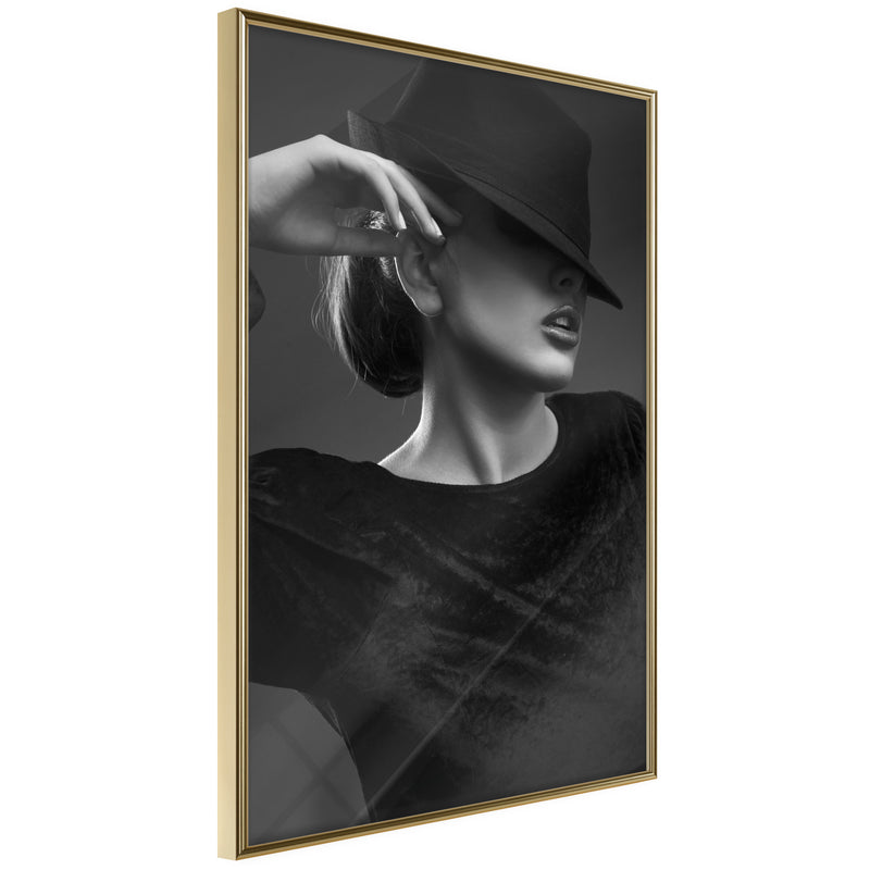 Poster - Coquette  - goud
