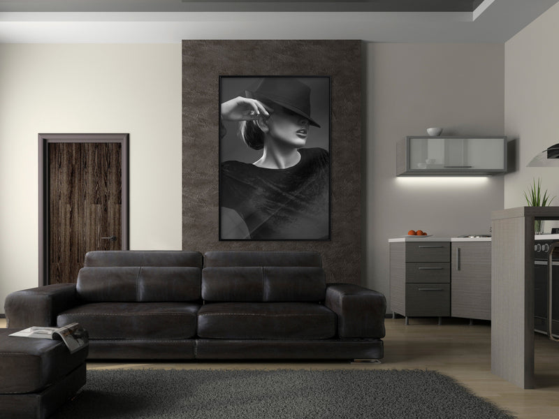 Poster - Coquette  - zwart