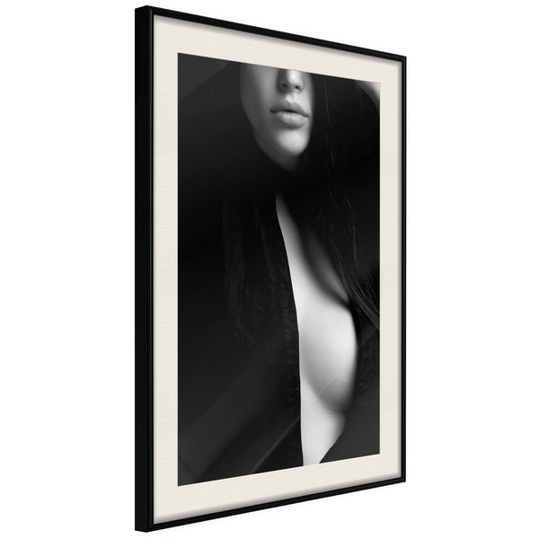 Poster - Classic Blackness  - zwart passepartout