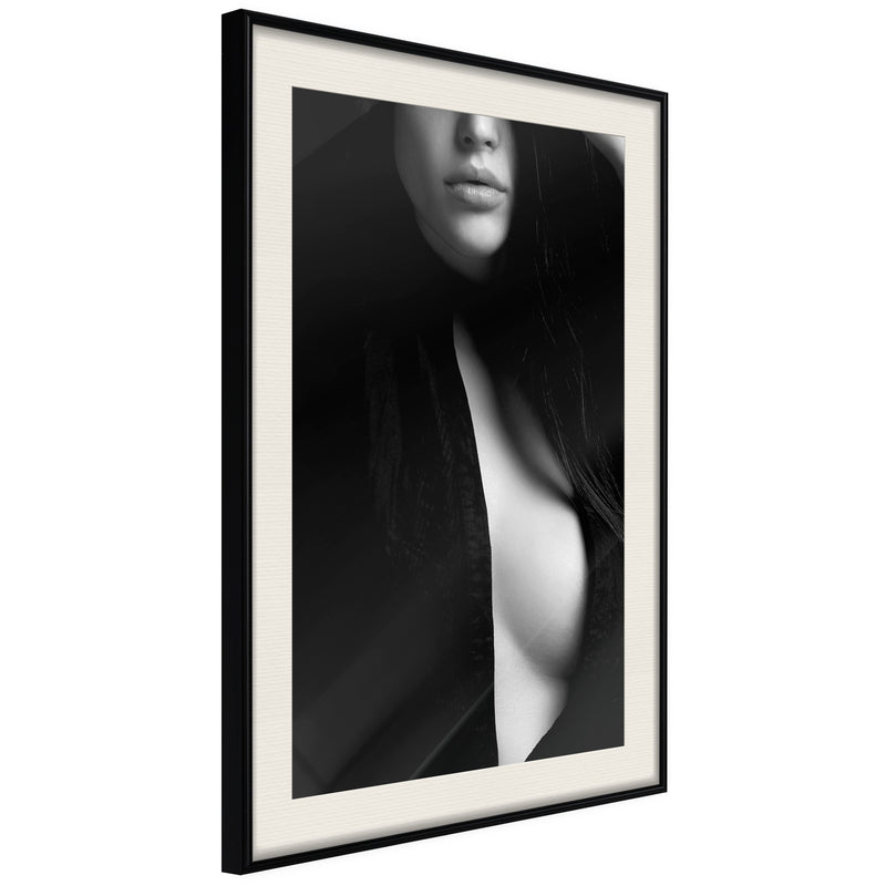 Poster - Classic Blackness  - zwart passepartout