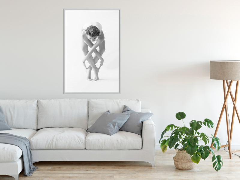 Poster - Interlaced Body  - wit