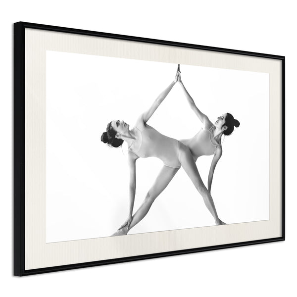 Poster - Self-Five!  - zwart passepartout