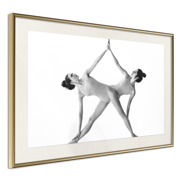 Poster - Self-Five!  - goud passepartout