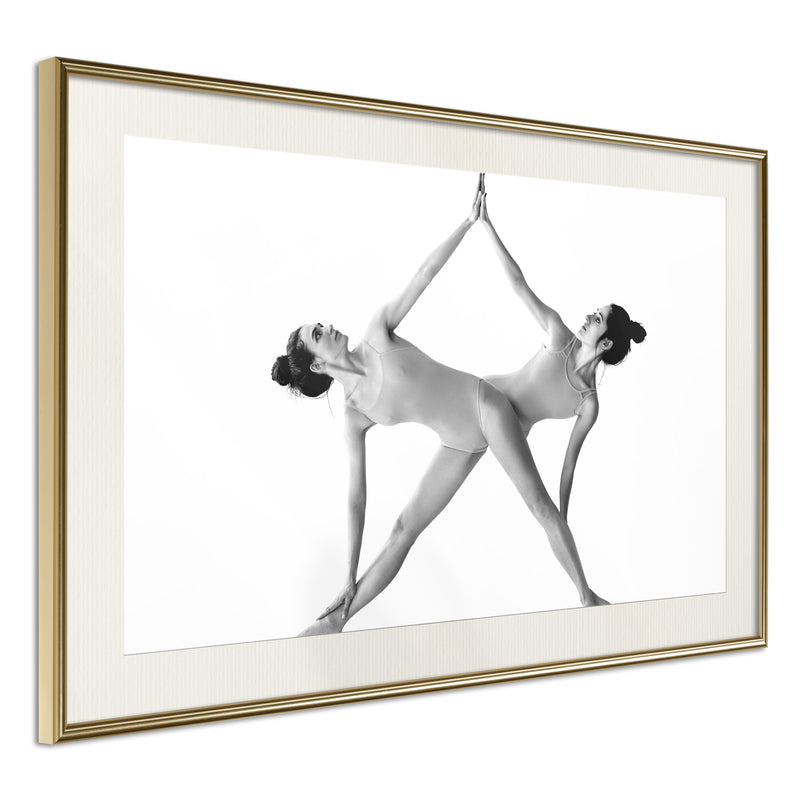 Poster - Self-Five!  - goud passepartout