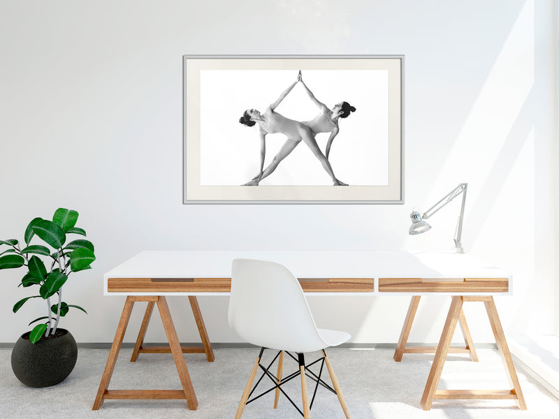 Poster - Self-Five!  - wit passepartout