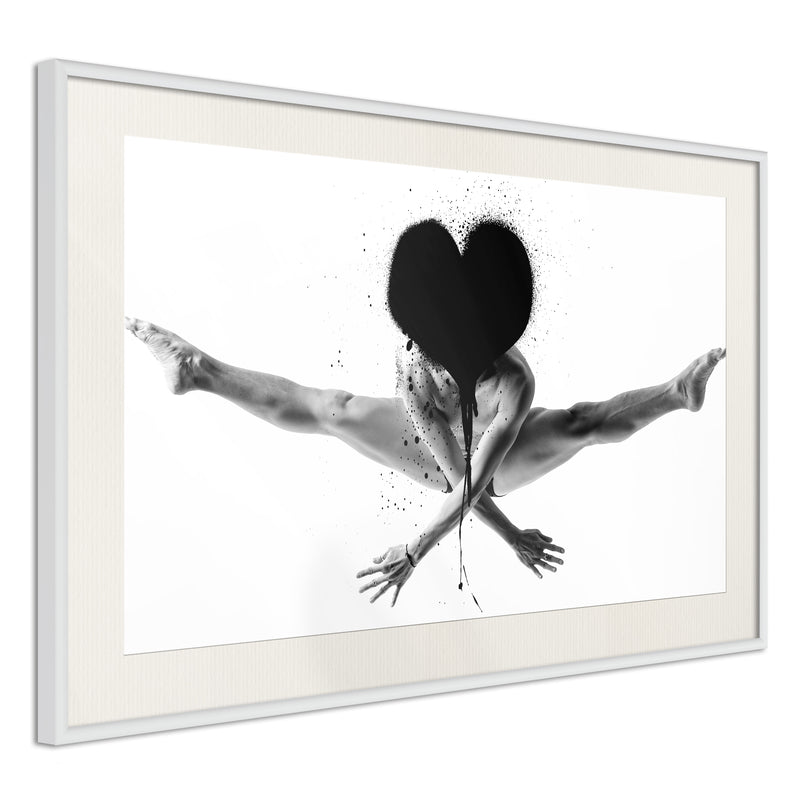 Poster - Splits in the Air  - wit passepartout
