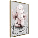 Poster - Cherub  - goud