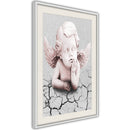 Poster - Cherub  - wit passepartout