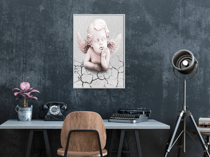 Poster - Cherub  - wit