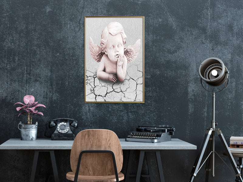 Poster - Cherub  - goud