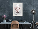 Poster - Cherub  - wit passepartout