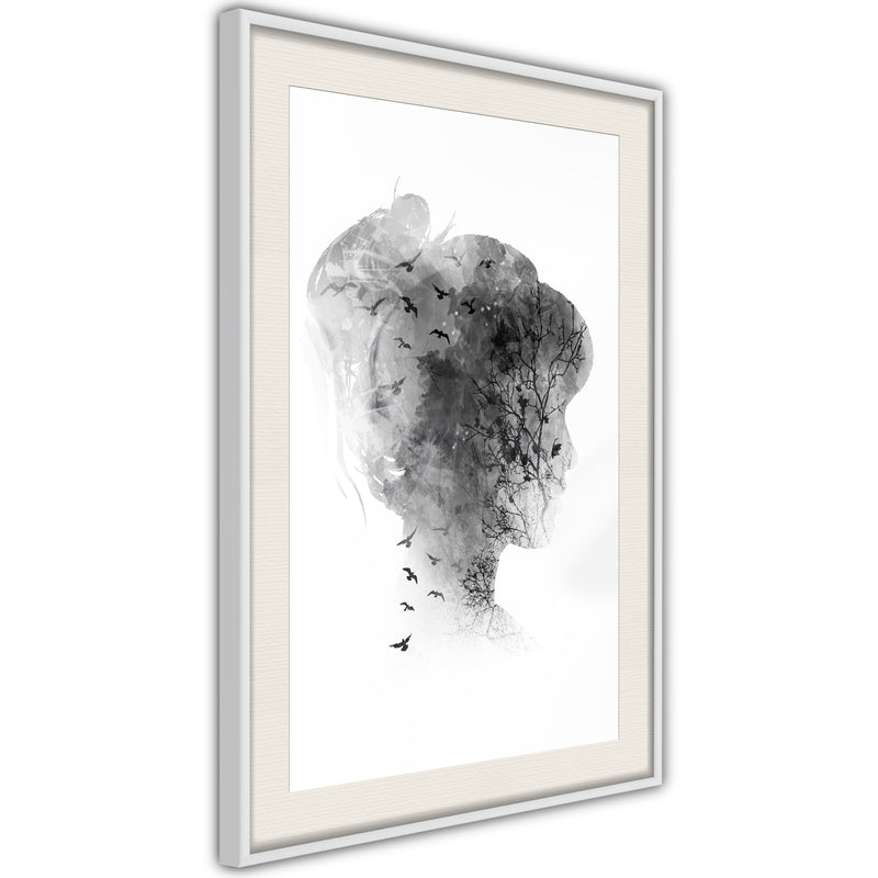 Poster - Head Full of Dreams  - wit passepartout