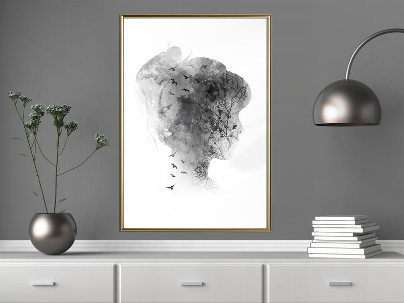 Poster - Head Full of Dreams  - goud
