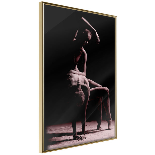 Poster - Contemporary Dance  - goud