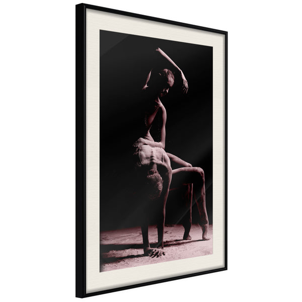 Poster - Contemporary Dance  - zwart passepartout