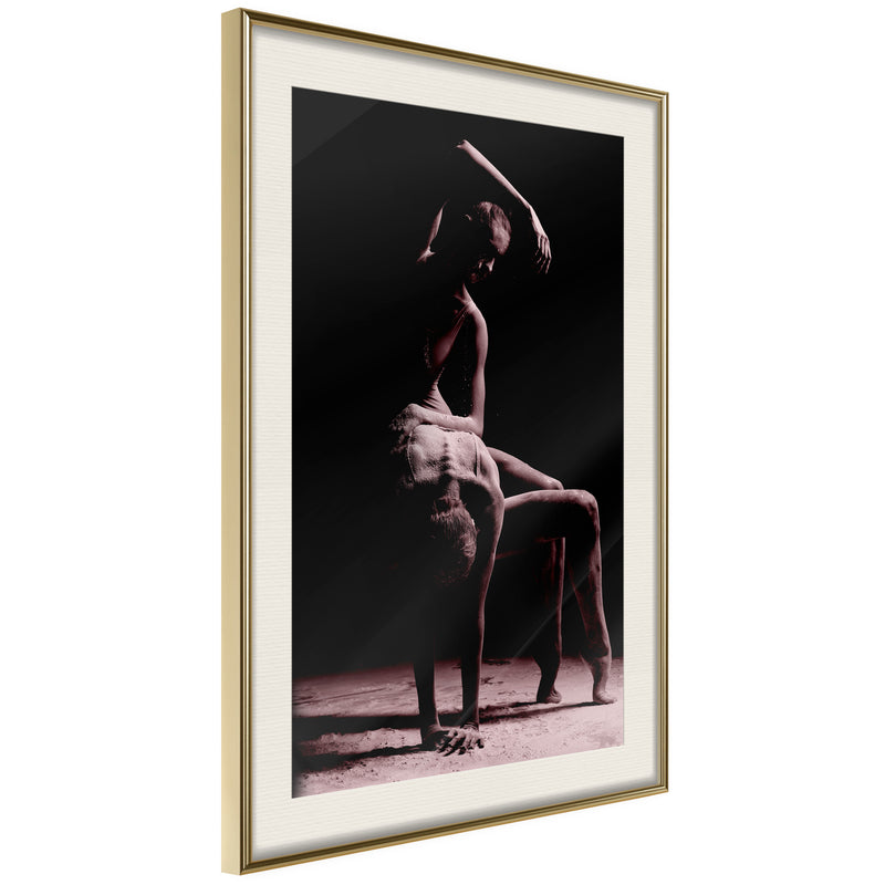 Poster - Contemporary Dance  - goud passepartout